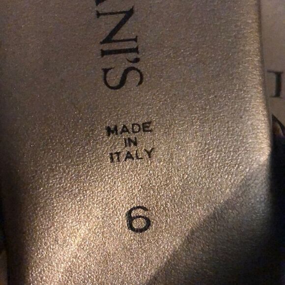 Damianis -made in Italy animal print sandals. Size 6 - Picture 2 of 4